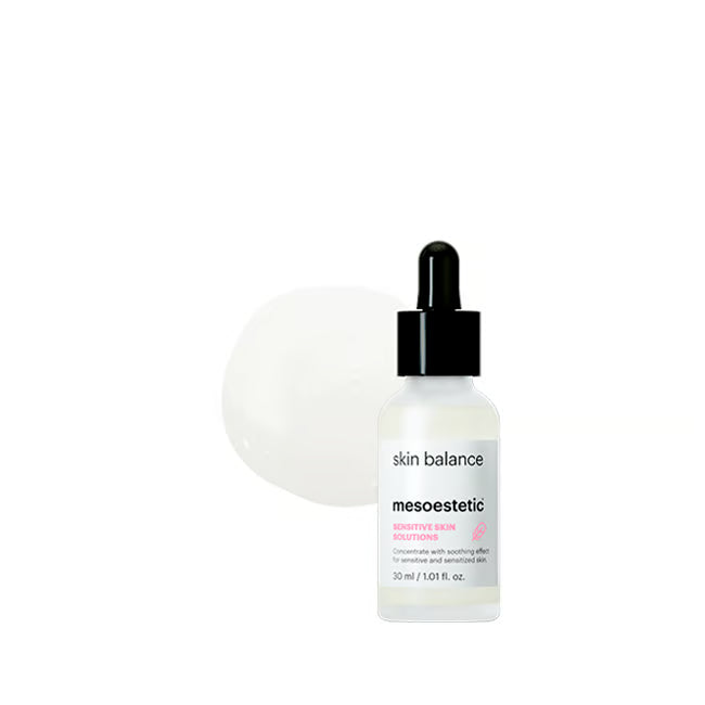 Textura del sérum Skin Balance sobre la piel