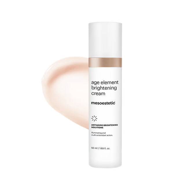Textura de la crema antiedad iluminadora Age Element