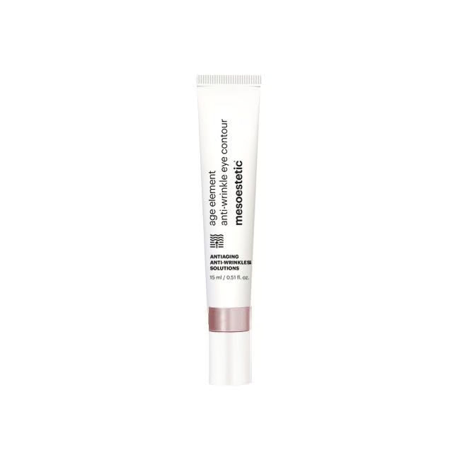 Aplicación del eye contour antiarrugas Mesoestetic