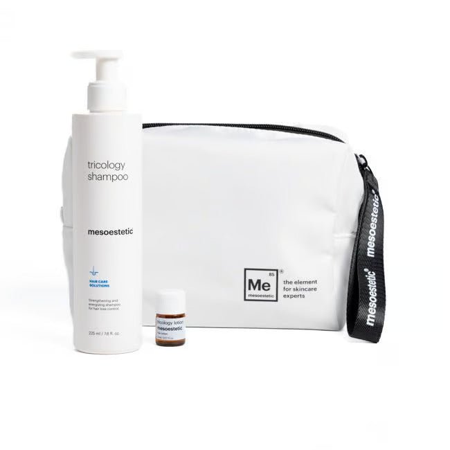 Kit cuidado capilar anticaída Mesoestetic - mesoesbeauty