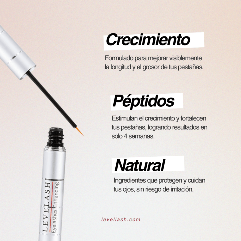 Levelash Eyelash Enhancing - Sérum de Pestañas Cosmetic Level - cosmética10