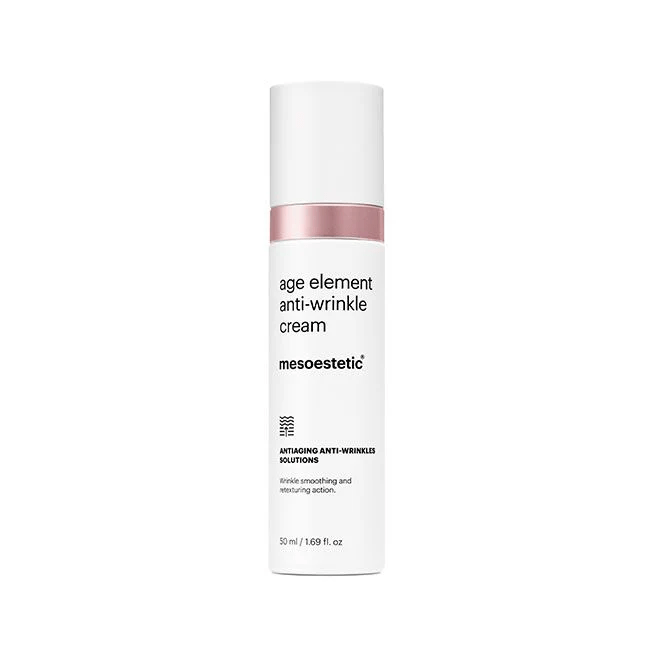 Aplicación Age Element crema antiarrugas facial antiedad