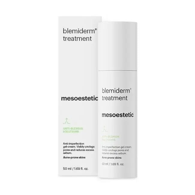 Mesoestetic Blemiderm Treatment – Gel - Crema de Noche para el Acné - mesoesbeauty