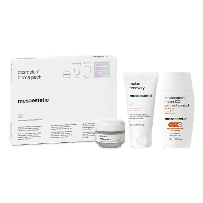 Cosmelan Home Pack Mesoestetic tratamiento antimanchas completo - 3 productos