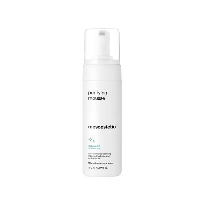 Mesoestetic Purifying Mousse – Espuma Limpiadora Facial Purificante - mesoesbeauty