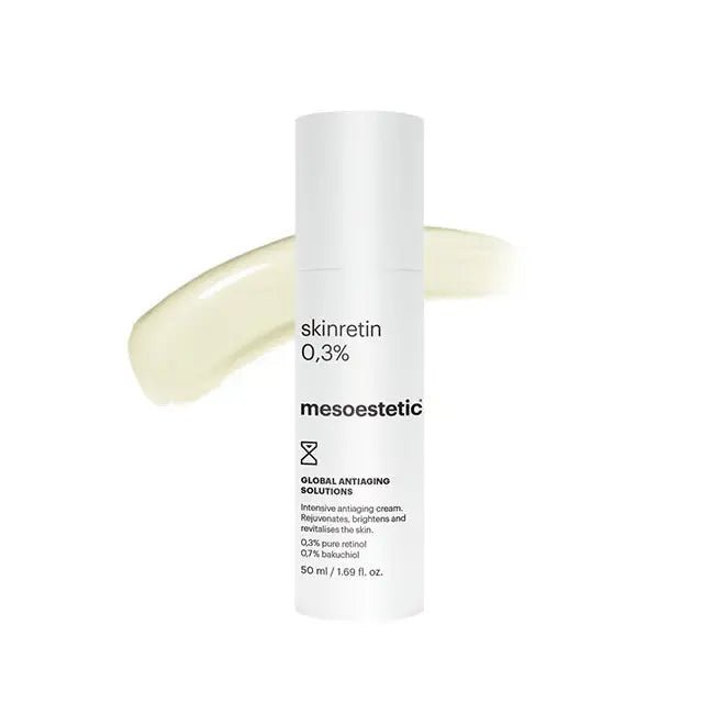 Textura crema Skinretin retinol 0,3% y bakuchiol antiedad