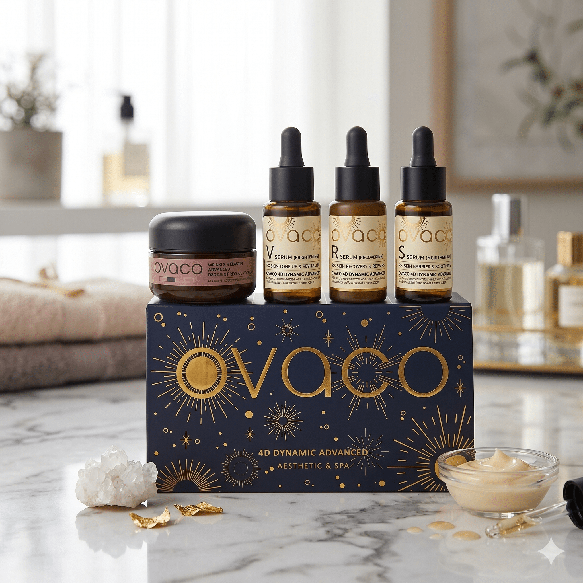 Ovaco 4D Dynamic Advanced Aesthetic & SPA Set - Pack Contorno y Elasticidad - cosmetica10