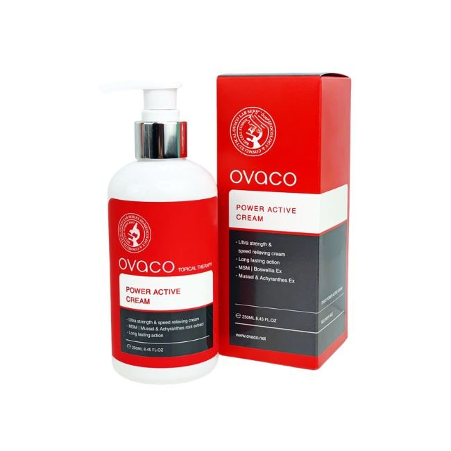 Ovaco Power Active Cream - Crema Reductora Efecto Calor 250ml - cosmetica10