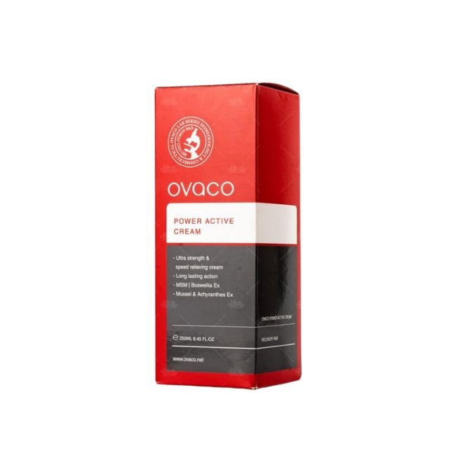 Ovaco Power Active Cream - Crema Reductora Efecto Calor 250ml - cosmetica10
