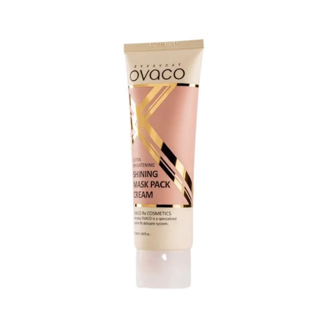 Ovaco Shining Mask Pack Cream - Mascarilla Despigmentante e Iluminadora - cosmetica10